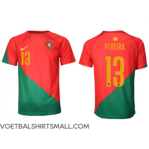 Portugal Danilo Pereira #13 Voetbalkleding Thuisshirt WK 2022 Korte Mouwen